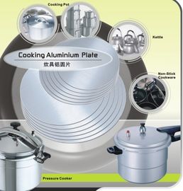 中国 調理器具のためのアルミニウム金属ディスク/円形アルミニウム シートまたは道具 0.5 -厚い 6.0mm を一周して下さい サプライヤー