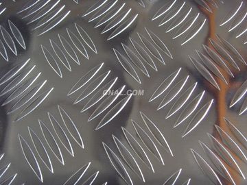 ASTM の標準的なレジ係のバス床のためのダイヤモンド/5 棒が付いているアルミニウム踏面の版 サプライヤー